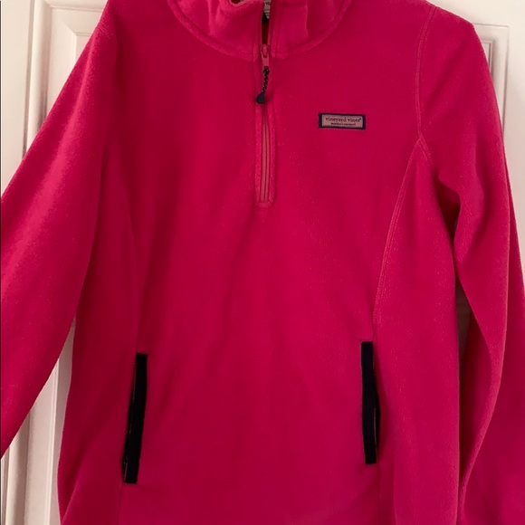 🐳Vineyard Vines🐳 Fleece Quarter Zip - Picture 1 of 7